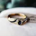 Anillo Zirconia Azul
